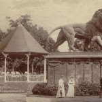 forbury gardens 1904,bandstand, local studies collection
