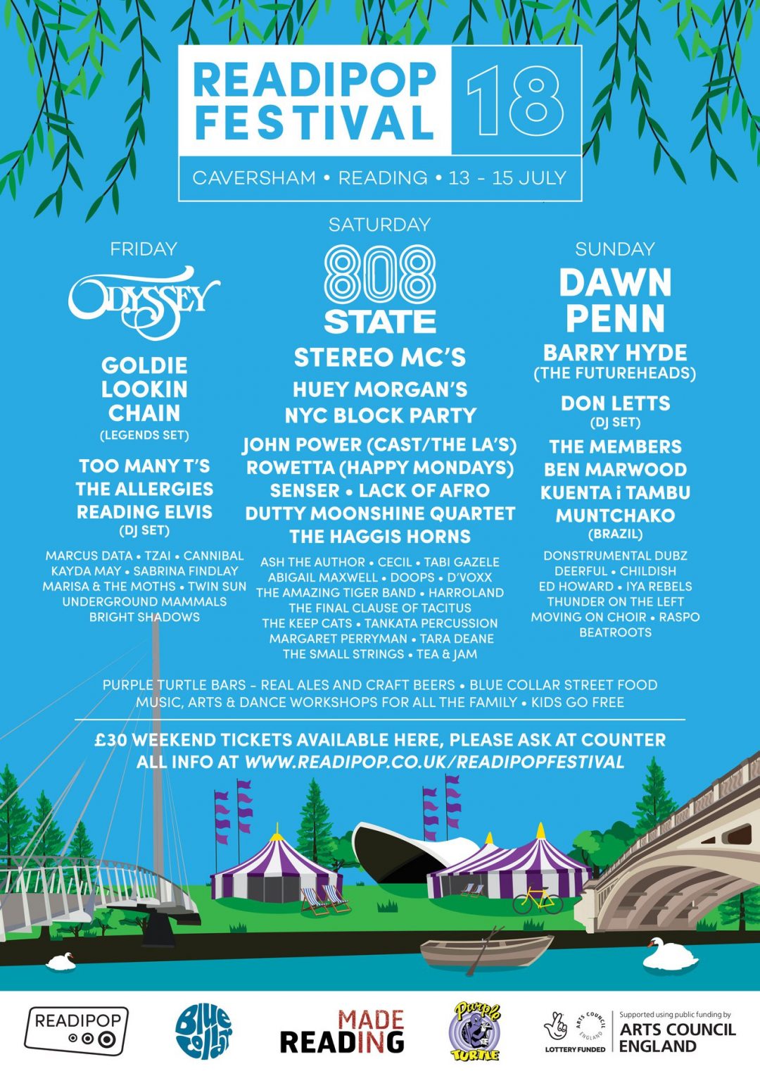 Festival Line-up | Readipop